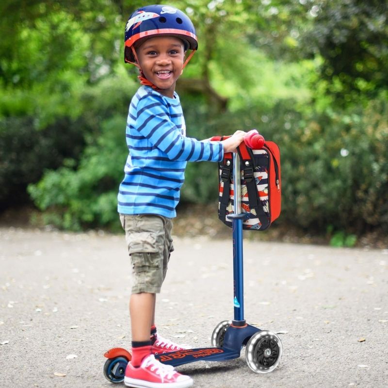 Micro Scooter Mini Deluxe LED - Navy